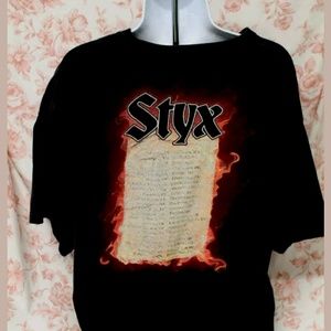Gildan Shirts - Men's 2xl Vintage Repo Styx The Ferryman Tee Gildan Shirts - Men's 2xl Vintage Repo Styx The Ferryman Tee